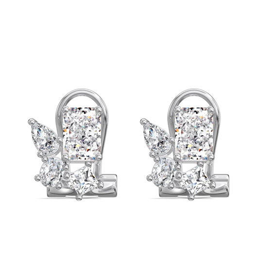 Orecchini CikOrefice Gioielli Donna in Argento Cubic Zirconia ERMWR01 - ERMWR01